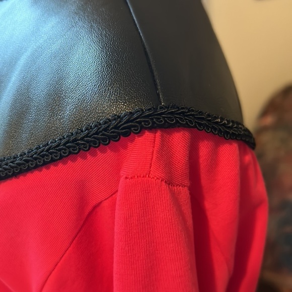 Fuchsia Extravagant Tunic, Wrap Top TT08 Women's L Shapeless Hot Pink - Picture 9 of 13